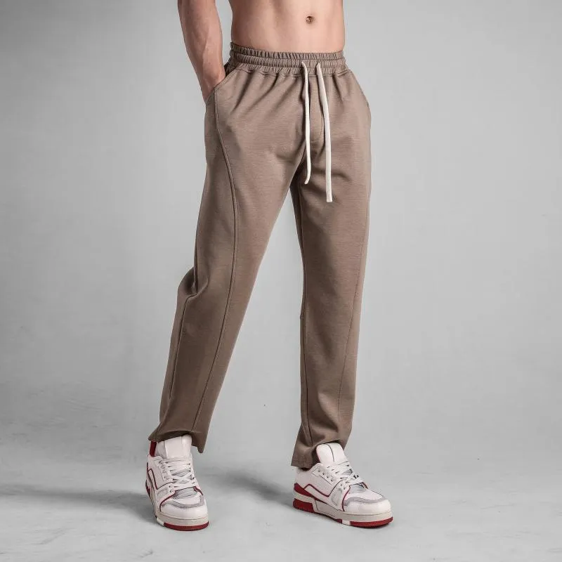 Men's Fashion Solid Elastic Waist Fitness Sports Pants 74824827Z sold by Manly product image thumbnail 3