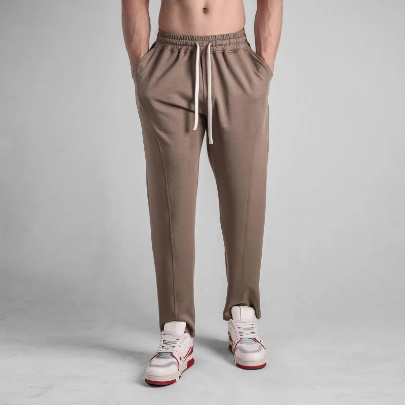 Men's Fashion Solid Elastic Waist Fitness Sports Pants 74824827Z sold by Manly product image thumbnail 5