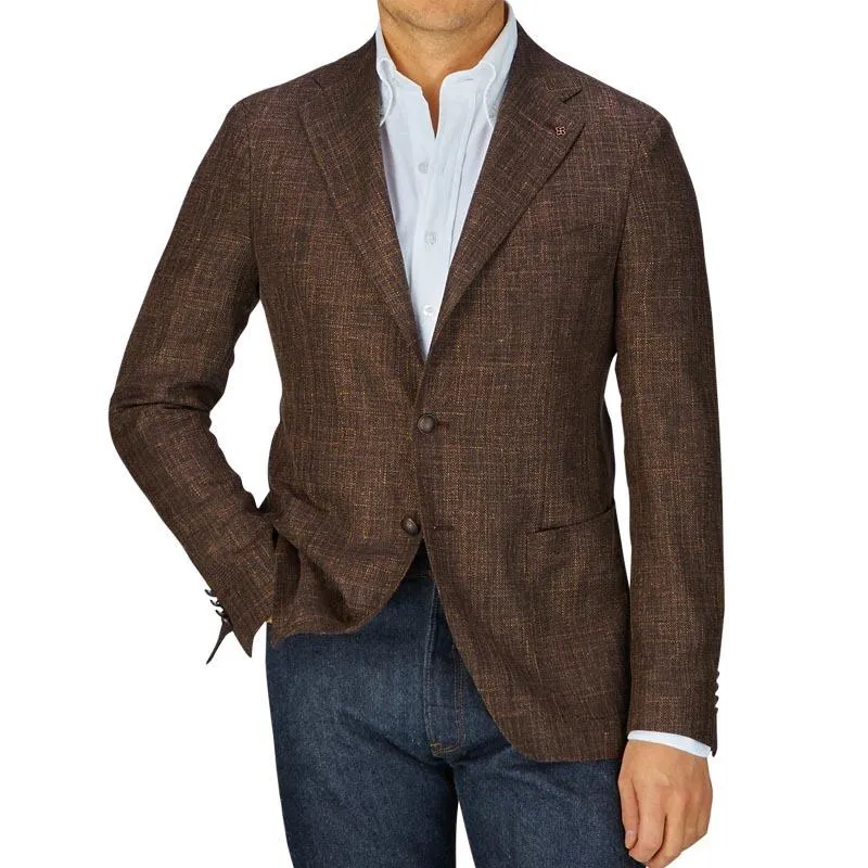 Men's Linen Two-Button Pocket Blazer 98711812Y sold by Manly product image thumbnail 2