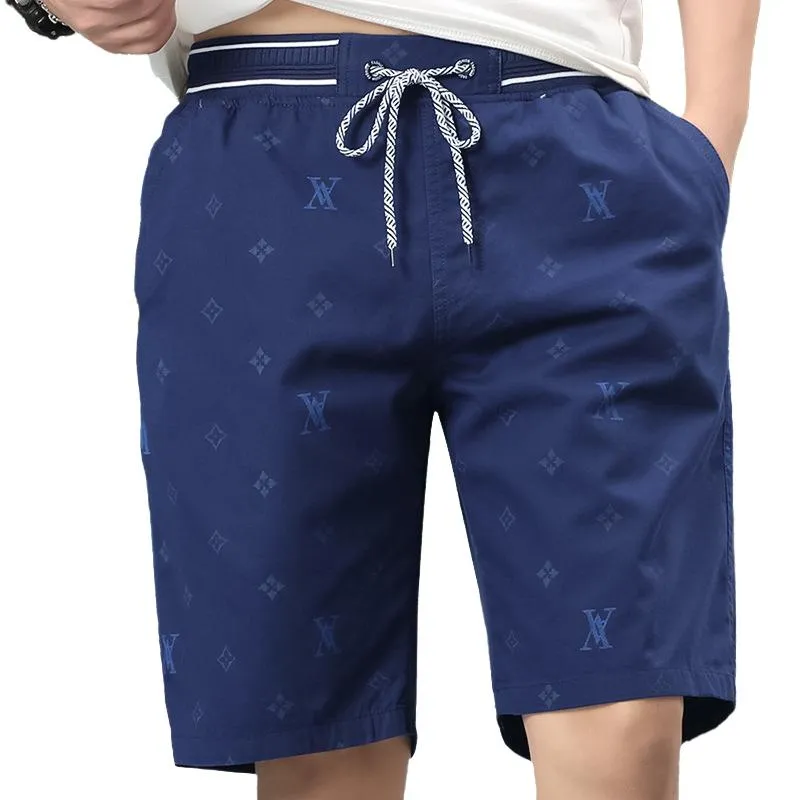 Men's Cotton Loose Straight Beach Shorts 82679219X sold by Manly