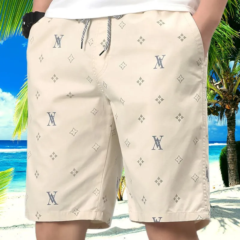 Men's Cotton Loose Straight Beach Shorts 82679219X sold by Manly product image thumbnail 5