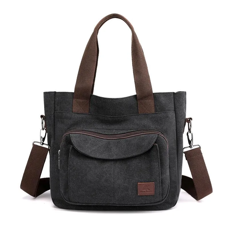 Retro Casual Canvas Bag Shoulder Crossbody Bag 36298813X sold by Manly product image thumbnail 5
