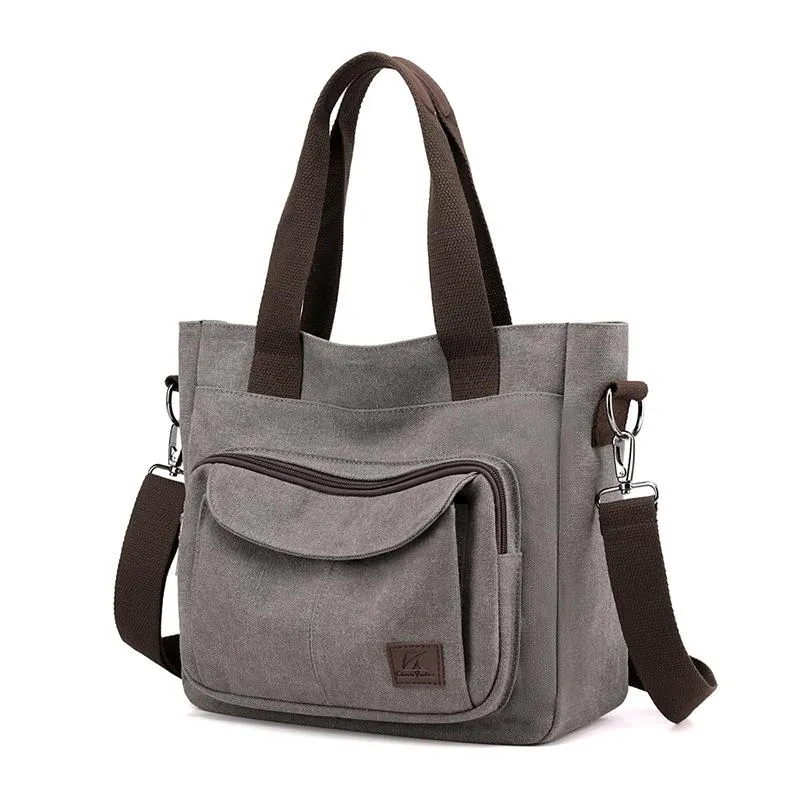 Retro Casual Canvas Bag Shoulder Crossbody Bag 36298813X sold by Manly product image thumbnail 4