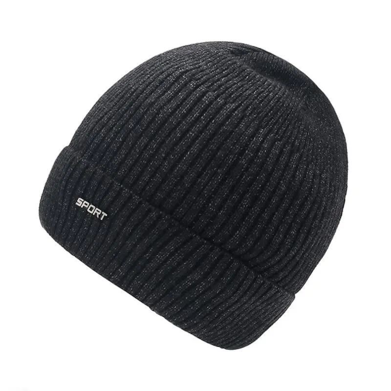 Men's Casual Warm Knitted Beanie Hat 12207797M sold by Manly
