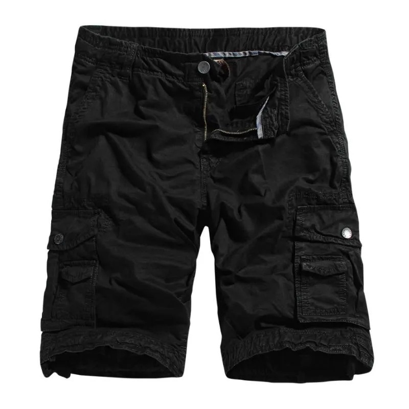 Men's Casual Outdoor Cotton Loose Multi-Pocket Cargo Shorts 67852314M sold by Manly product image thumbnail 5