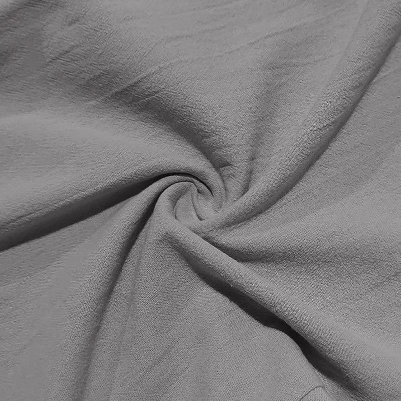 Men's Solid Color Casual Cotton And Linen Drawstring Straight Pants 93633652Y sold by Manly product image thumbnail 4