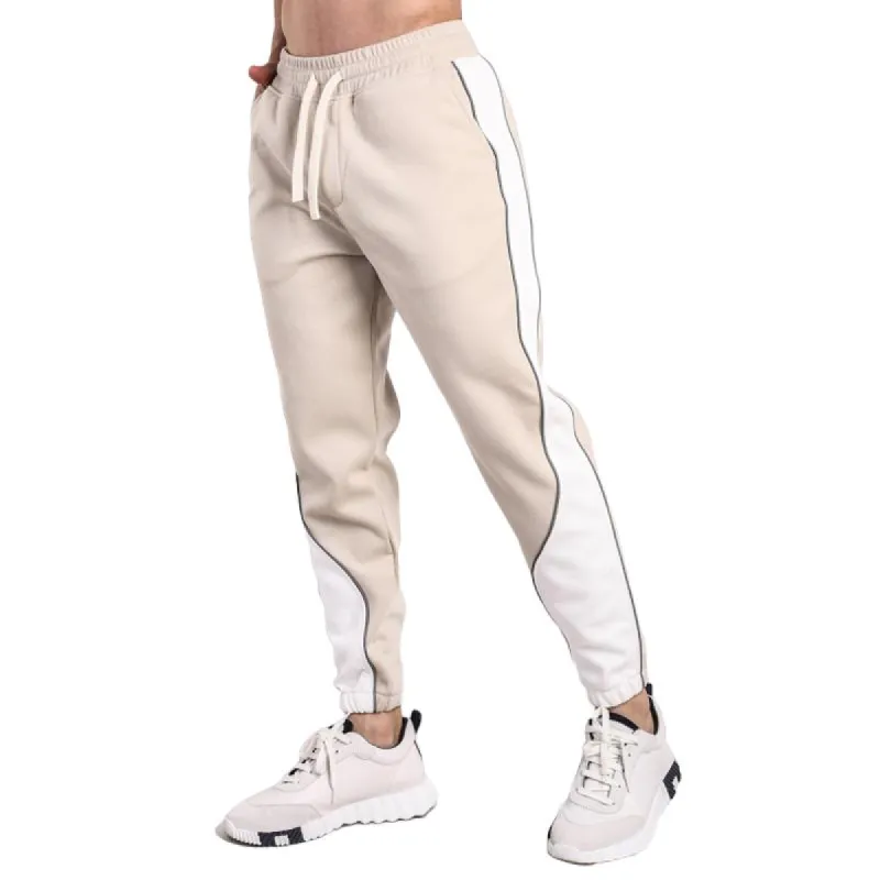 Men's Colorblock Loose Elastic Waist Fitness Sports Pants 65548341Z sold by Manly