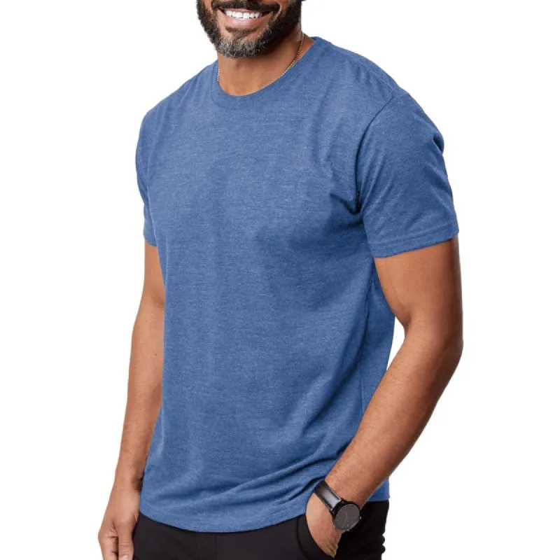Men's Casual All-match Round Neck T-shirt 54580546X sold by Manly