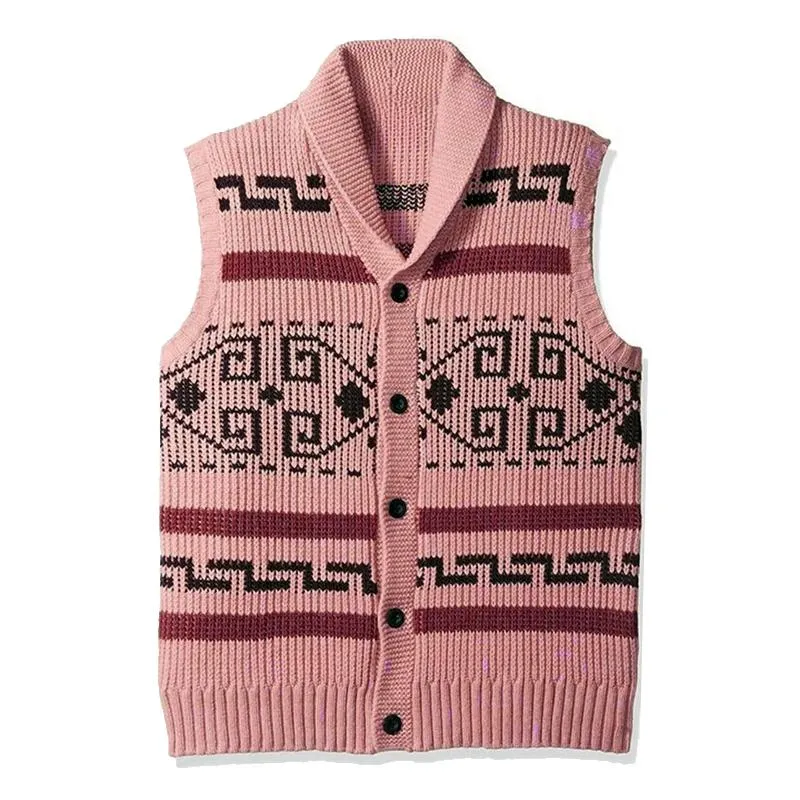 Men's Vintage Casual Knitted Single Breasted Vest 50830278X sold by Manly product image thumbnail 3