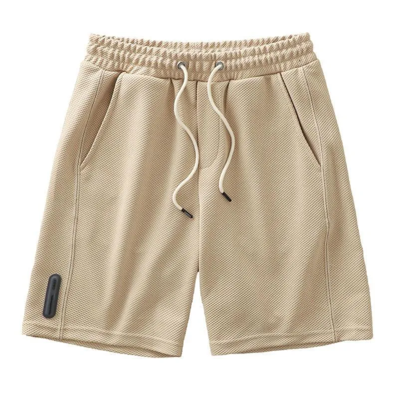 Men's Casual Loose Waffle Beach Shorts 51938035M sold by Manly