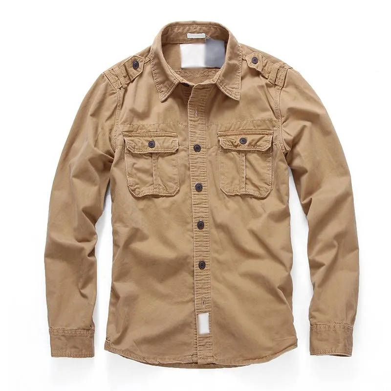 Men's Casual Cotton Camouflage Breathable Lapel Thin Jacket 77992735M sold by Manly product image thumbnail 4