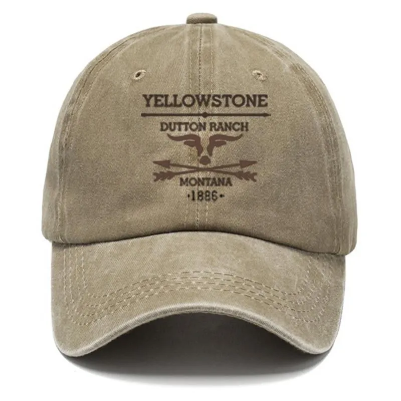 Men's Casual Distressed Western Dad Cap 40496667K sold by Manly