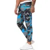 Men's Camouflage Print Elastic Waist Casual Pants 18933605X sold by Manly