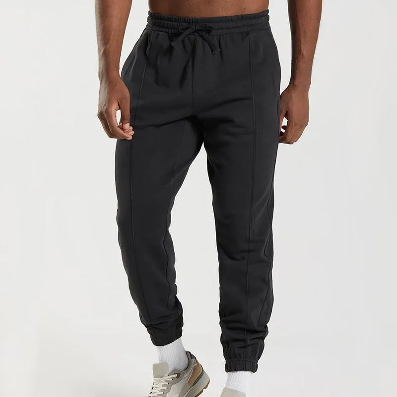 Men's Casual Cotton Blend Elastic Waist Loose Sports Pants 78141954M sold by Manly product image thumbnail 4