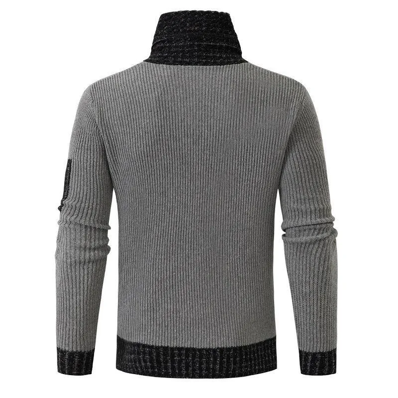 Men's Casual Slim Sleeve Scarf Collar Pullover Sweater 03292607M sold by Manly product image thumbnail 4