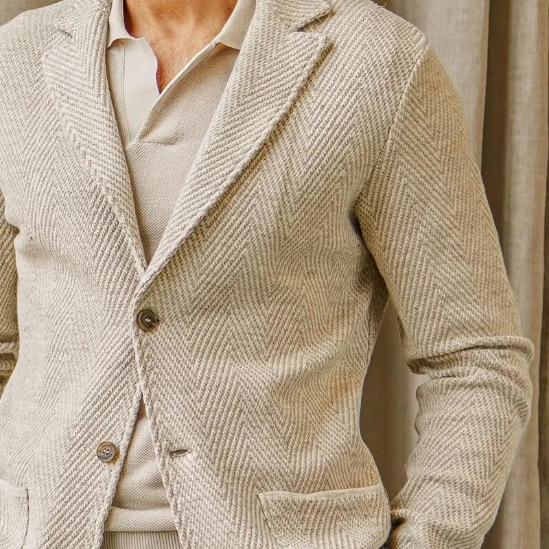 Men's Vintage Herringbone Single Breasted Blazer 41139851X sold by Manly product image thumbnail 3