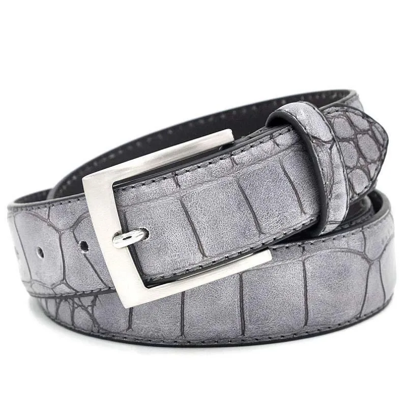 Pin Buckle Crocodile Belt 49593720Q sold by Manly