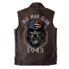 Men's 1943 Old Man Club Vintage Double Collar Vest sold by Manly