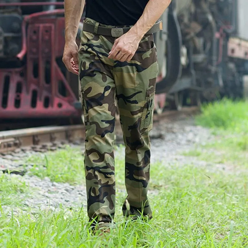 Men's Outdoor Casual Camouflage Cargo Pants 07477944Y sold by Manly product image thumbnail 3