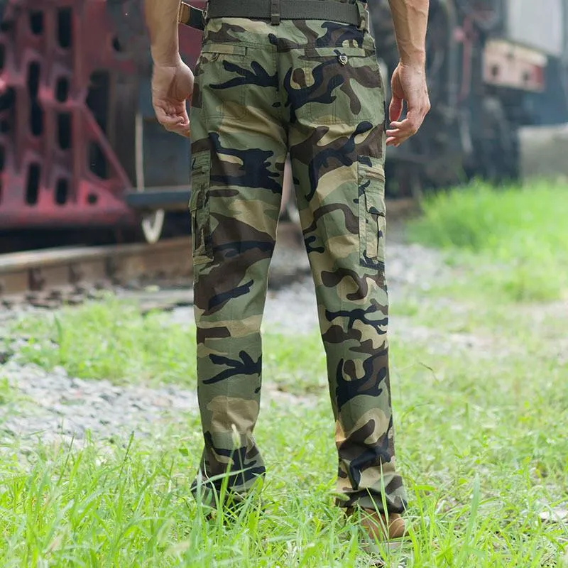Men's Outdoor Casual Camouflage Cargo Pants 07477944Y sold by Manly product image thumbnail 4