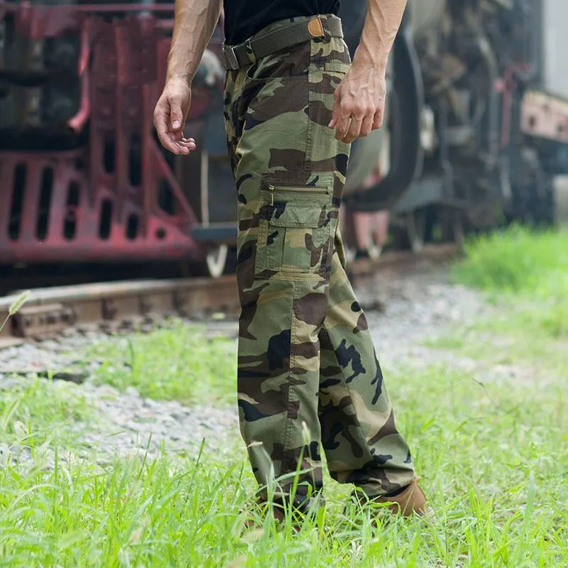Men's Outdoor Casual Camouflage Cargo Pants 07477944Y sold by Manly product image thumbnail 2
