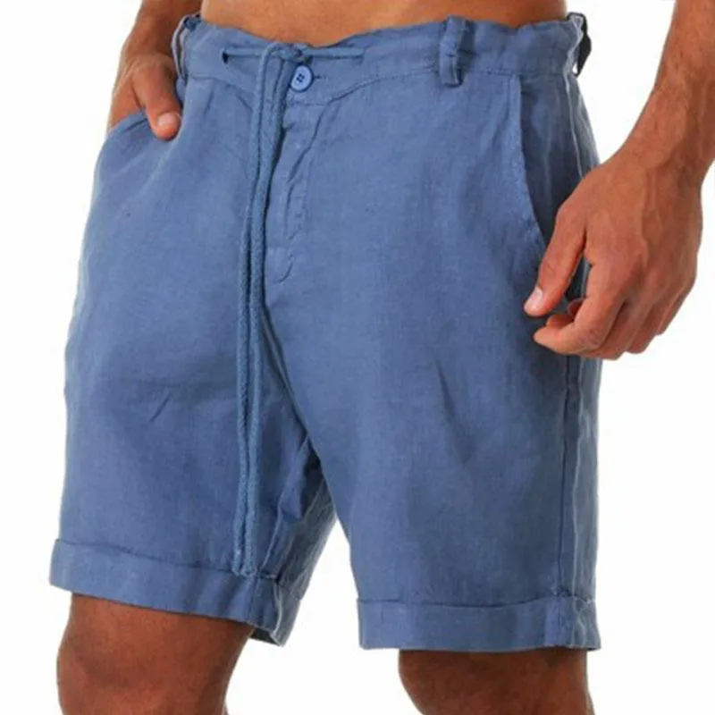 Men's Casual Summer Lace-Up Shorts 92649039M sold by Manly product image thumbnail 3