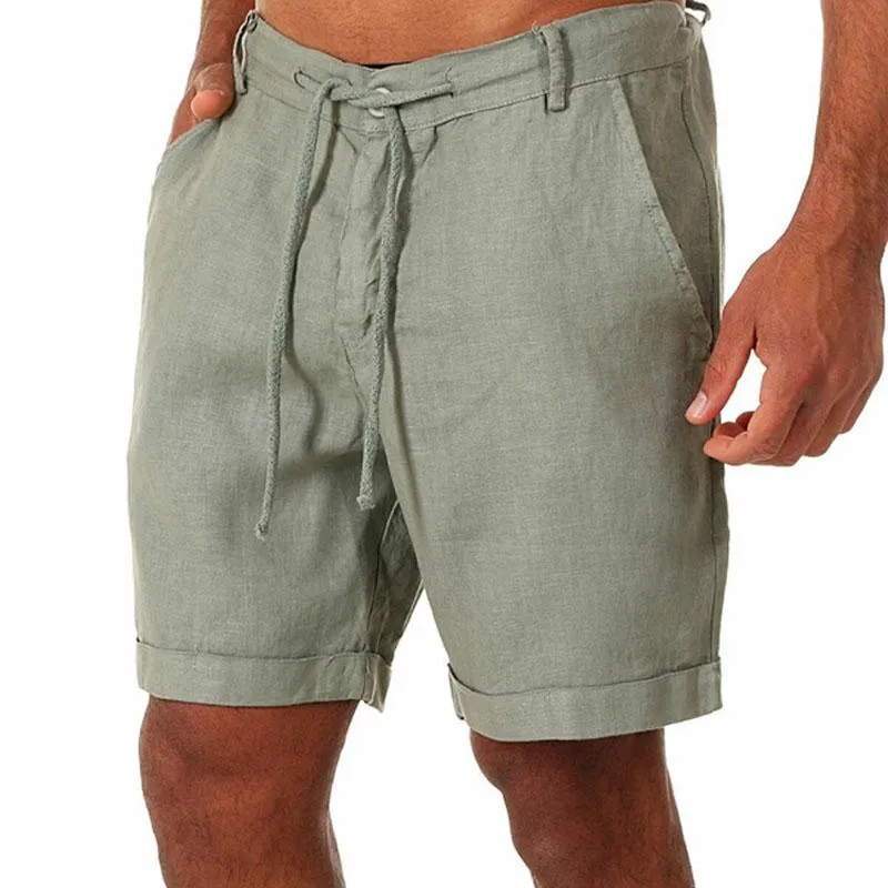 Men's Casual Summer Lace-Up Shorts 92649039M sold by Manly product image thumbnail 2