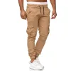Men's Multi-Pocket Drawstring Belt Pants 74865786X sold by Manly