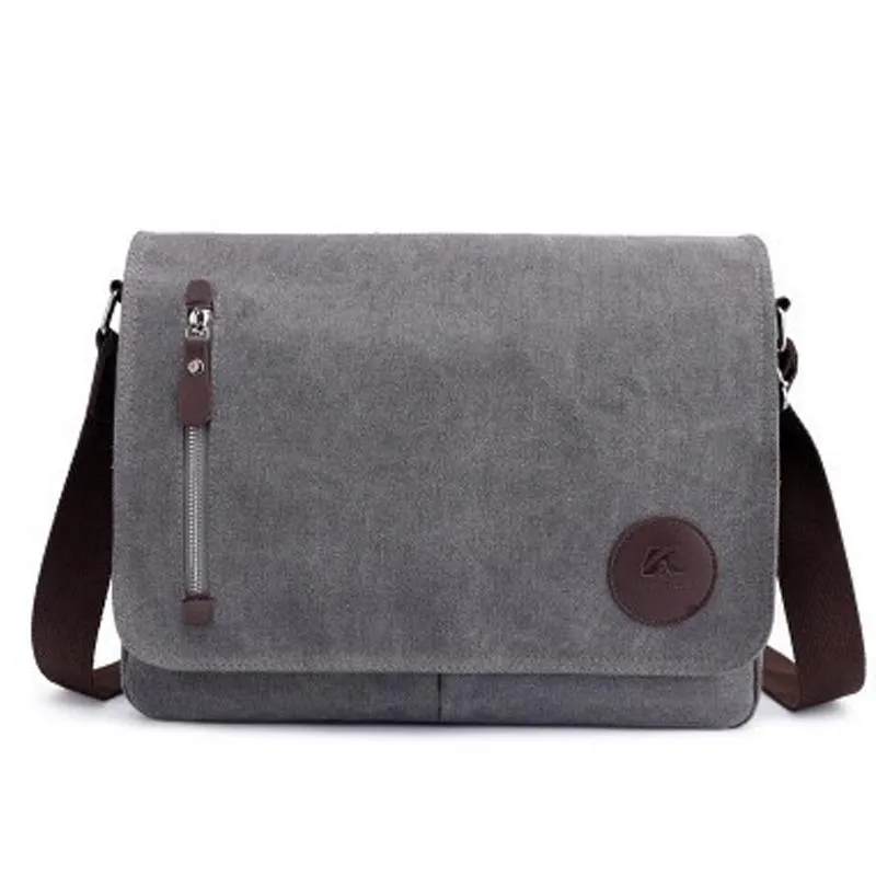 Men's Shoulder Canvas Briefcase 49537202Q sold by Manly product image thumbnail 4