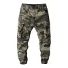 Men's Casual Multi-Pocket Loose Cotton Camouflage Cargo Pants 54985145M sold by Manly