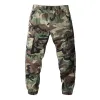 Men's Casual Multi-Pocket Loose Cotton Camouflage Cargo Pants 54985145M sold by Manly