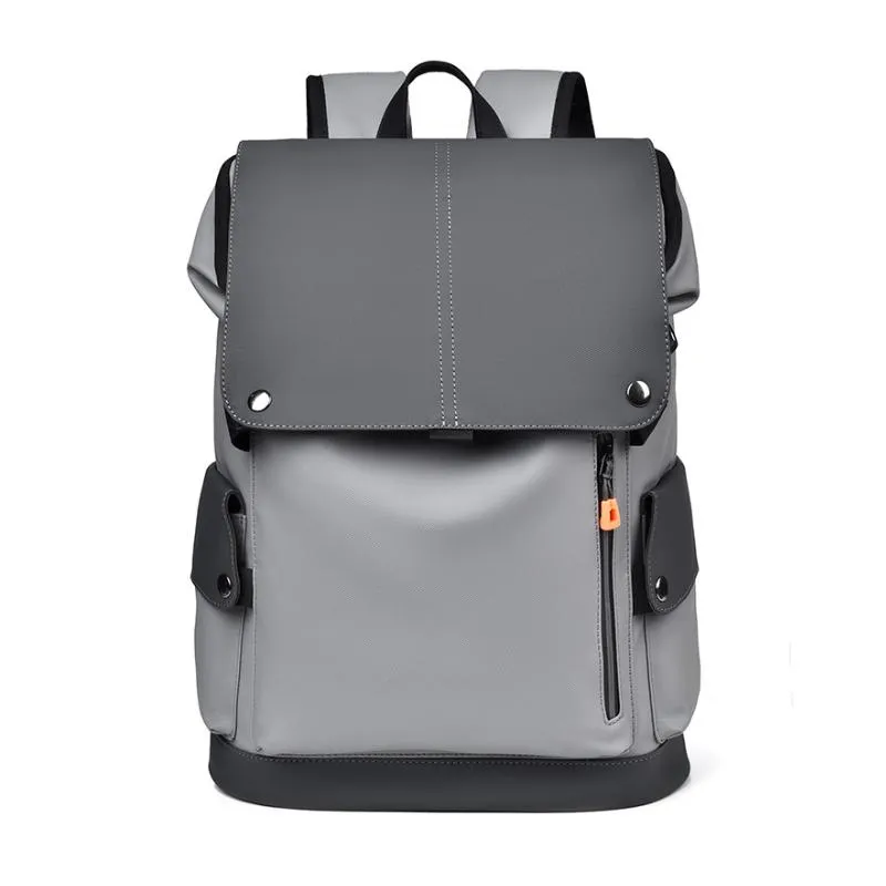 Men's Business Large Capacity Multifunctional Leather Backpack 29834014M sold by Manly