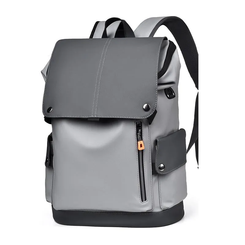 Men's Business Large Capacity Multifunctional Leather Backpack 29834014M sold by Manly product image thumbnail 2