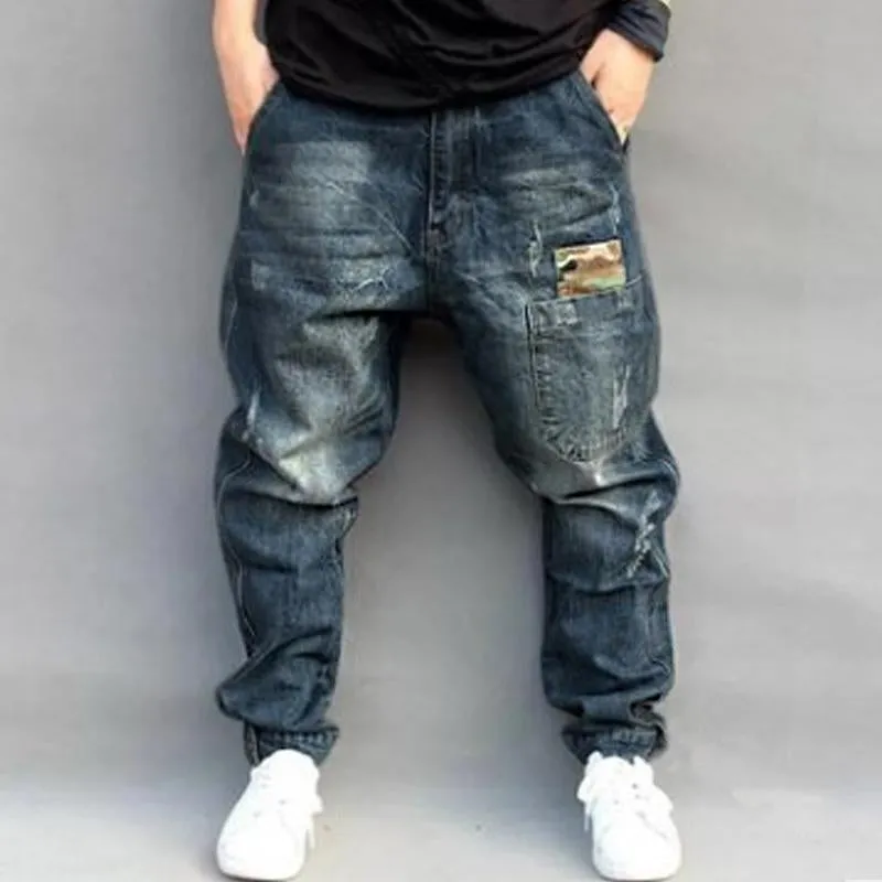 Men's Vintage Loose Multi Pocket Jeans 64484344Y sold by Manly product image thumbnail 4