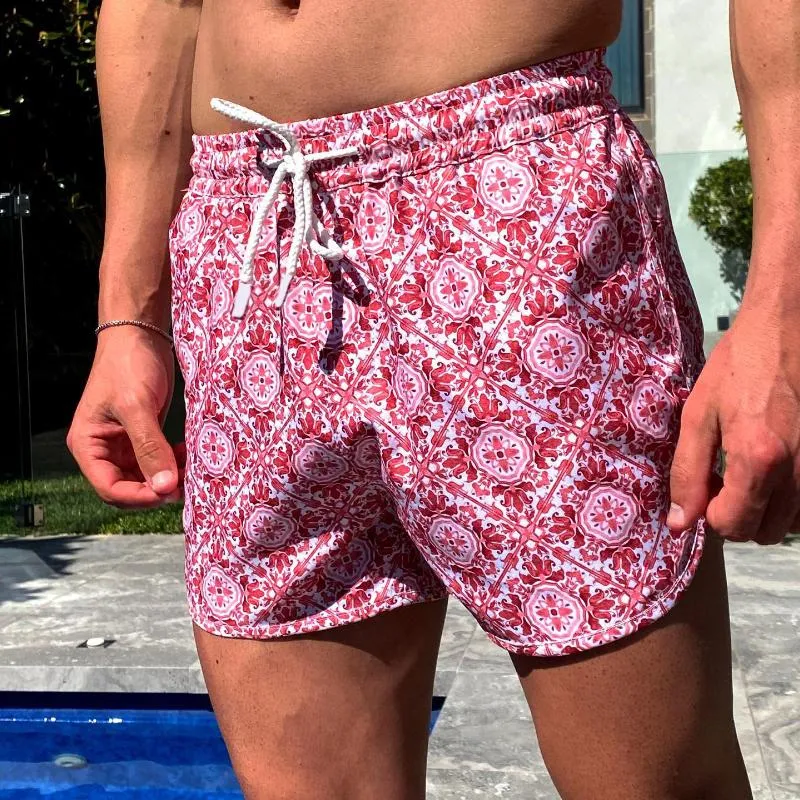 Men's Casual Trendy Beach Drawstring Shorts 65097693TO sold by Manly product image thumbnail 2