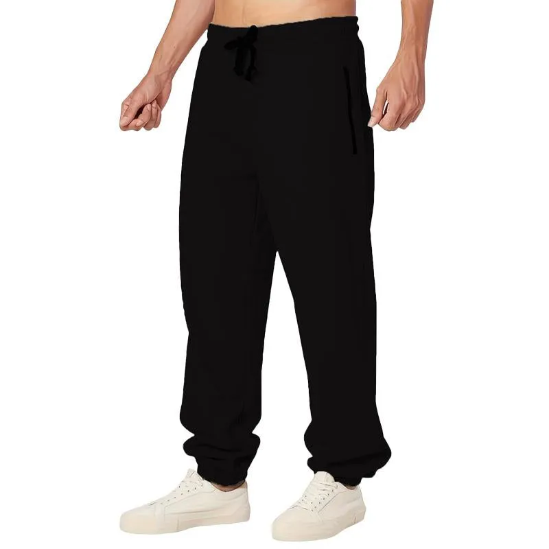 Men's Casual Warm Loose Drawstring Sweatpants 10777725M sold by Manly product image thumbnail 3