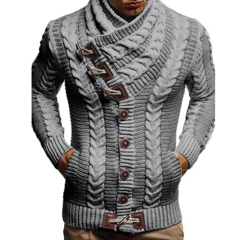 Men's Turtleneck Button Knit Sweater 08224677X sold by Manly product image thumbnail 3