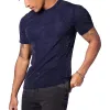Men's Fashion Solid Round Neck Short Sleeve T-shirt 14518763Z sold by Manly