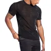 Men's Fashion Solid Round Neck Short Sleeve T-shirt 14518763Z sold by Manly