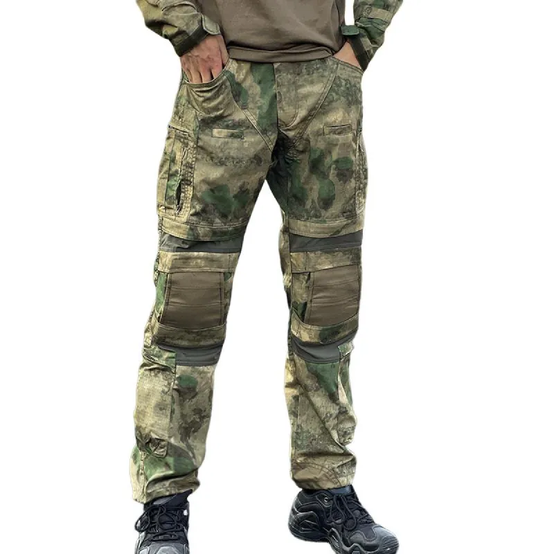 Men's Outdoor Wear-resistant Multi-pocket Straight Tactical Pants 96729395Z sold by Manly