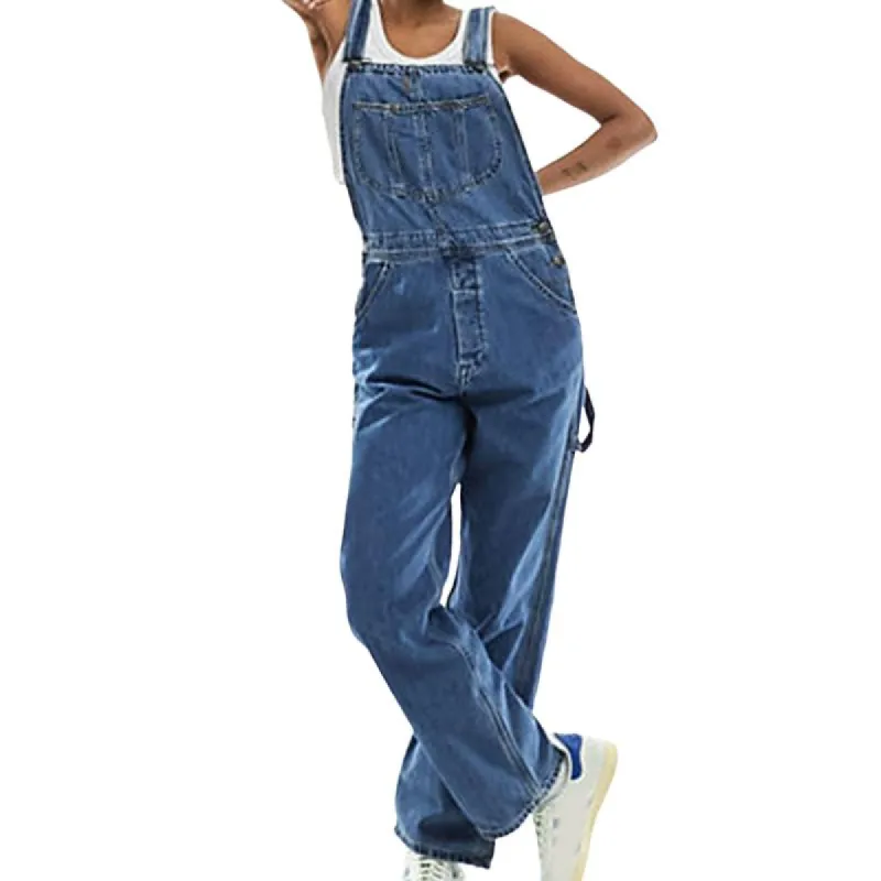 Men's Vintage Washed Distressed Denim Jumpsuit 74083333M sold by Manly