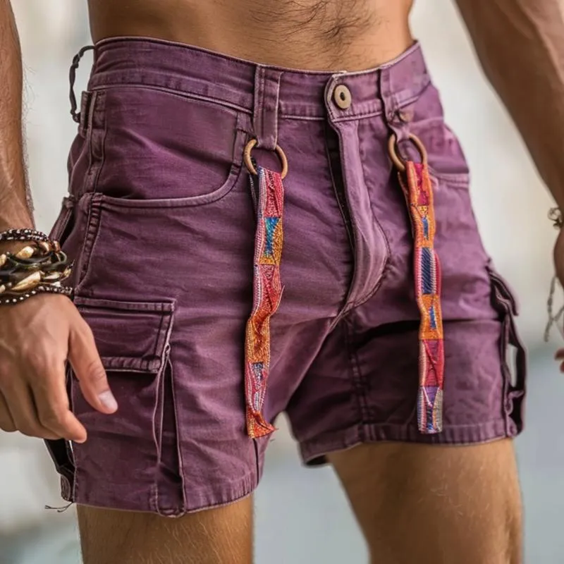 Men's Fashion Cotton Blend Slim Fit Holiday Shorts 21546223M sold by Manly product image thumbnail 2