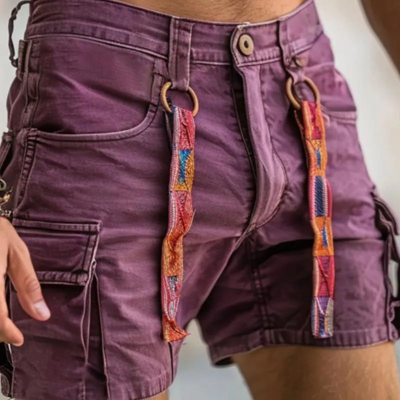 Men's Fashion Cotton Blend Slim Fit Holiday Shorts 21546223M sold by Manly product image thumbnail 3