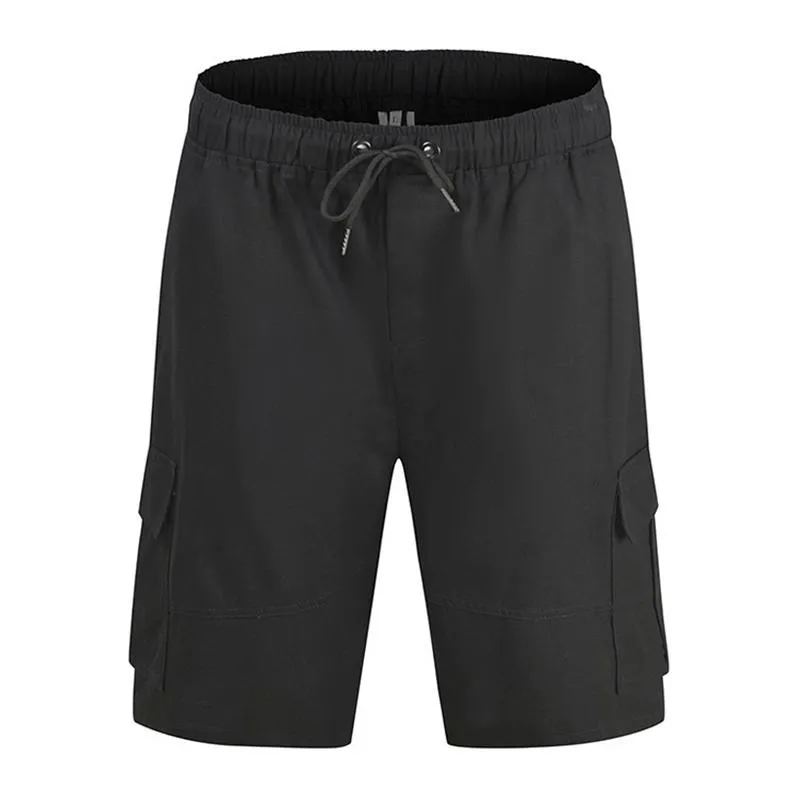Men's Colorblock Drawstring Elastic Waist Straight Casual Shorts 76494343Z sold by Manly product image thumbnail 4