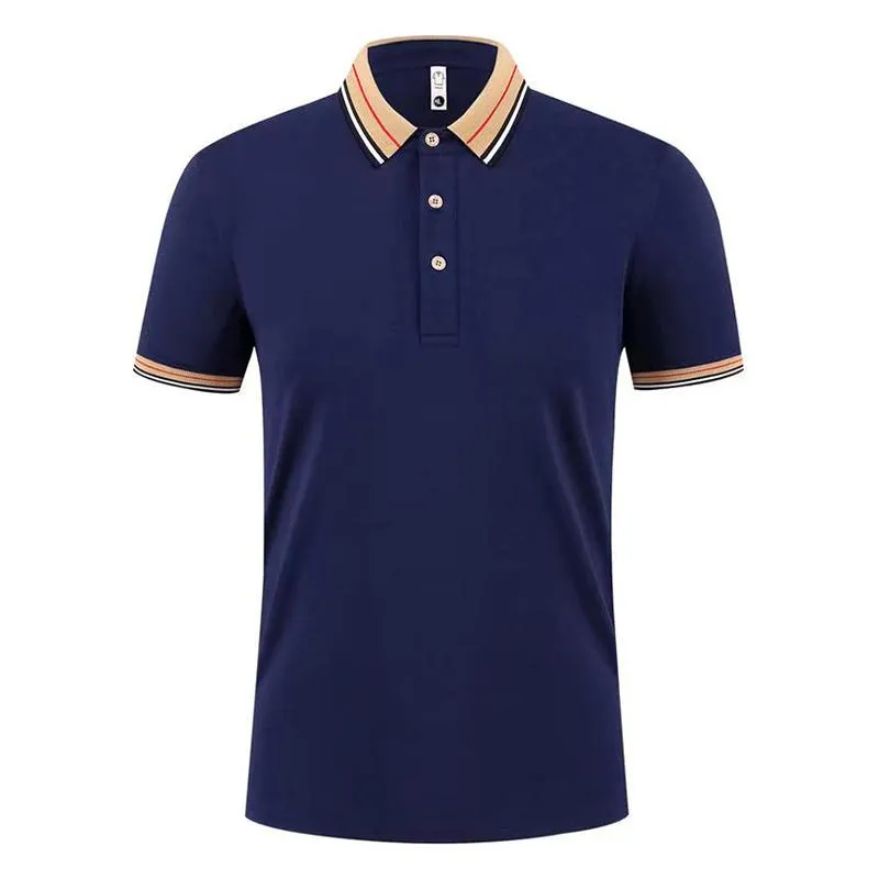 Men's Solid Colorblock Trim Short Sleeve Polo Shirt 35448680Z sold by Manly product image thumbnail 5