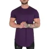 Men's Solid Color Loose Round Neck Short Sleeve T-Shirt 45316034X sold by Manly