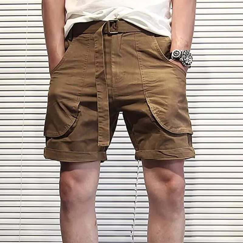 Men's Belted Multi-Pocket Cargo Shorts 02215494Y sold by Manly product image thumbnail 3