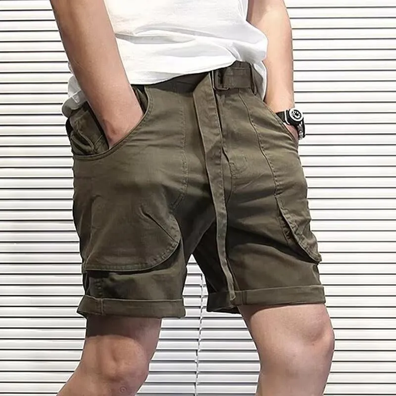 Men's Belted Multi-Pocket Cargo Shorts 02215494Y sold by Manly product image thumbnail 2