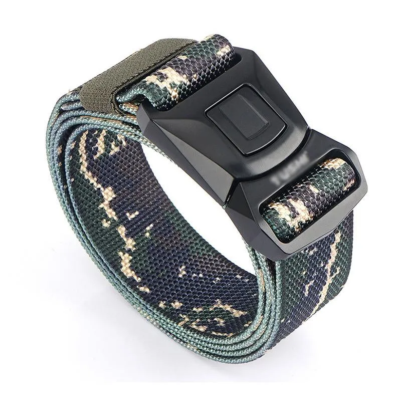 Men's Casual Outdoor Quick Camouflage Quick-Drying Nylon Belt 07581457M sold by Manly