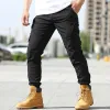 Men's Casual Multi-Pocket Cargo Pants 64232248Y sold by Manly